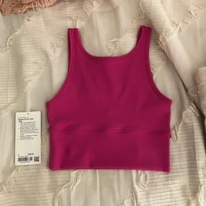 Lululemon Sonic Pink Power Pivot tank